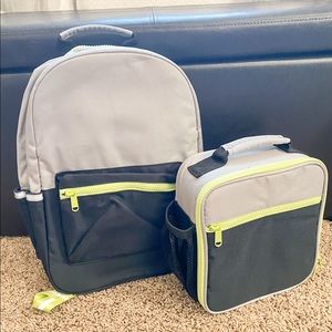 Pottery Barn Astor Backpack and Lunch Box